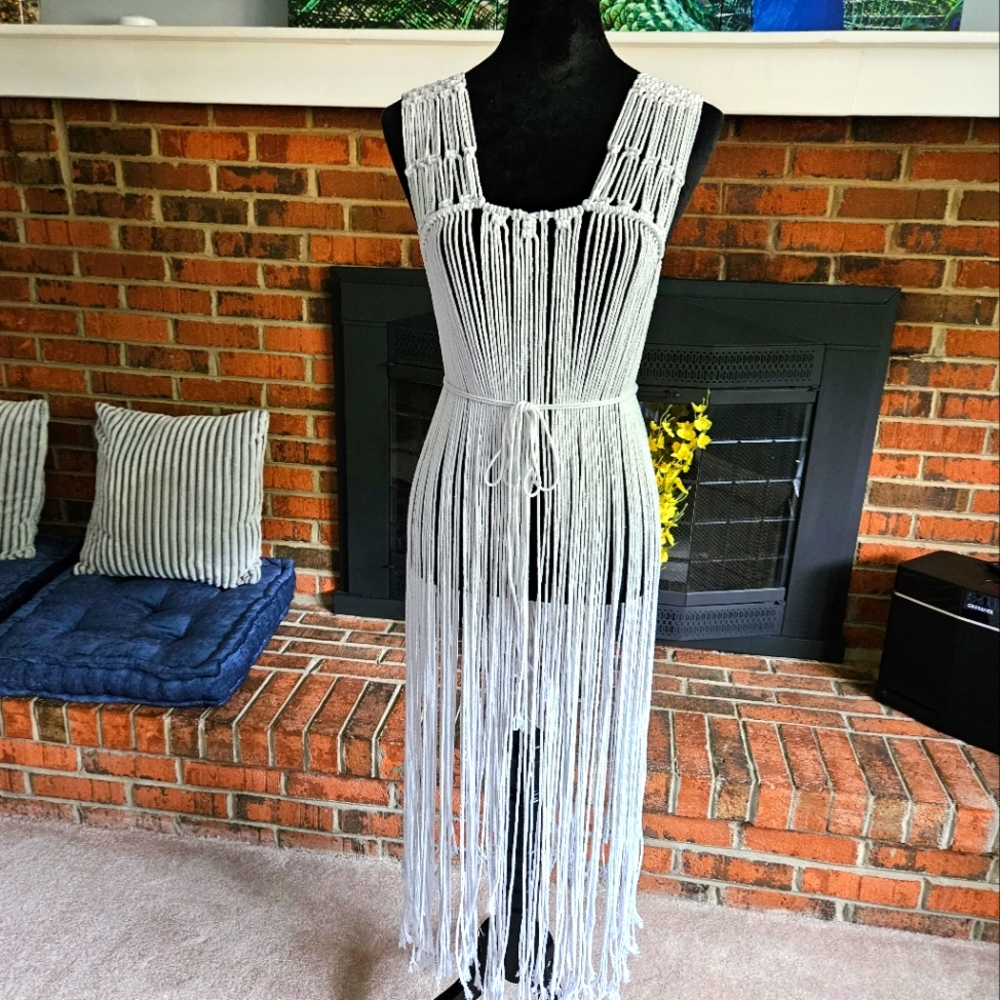 💕Handmade Macrame Dress 💕